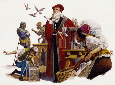 Leonardo Da Vinci da English School